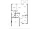 Single-story home floor plan with 3 bedrooms and office at 6216 Kevesta Ave, Palmetto, FL 34221