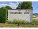 Community entrance sign for 55+ Boulevard Club at 7701 Starkey Rd # 105, Seminole, FL 33777