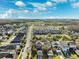 Aerial view of homes and landscape at 10515 Fenceline Rd, New Port Richey, FL 34655