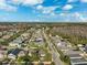 Aerial view of a residential neighborhood at 10515 Fenceline Rd, New Port Richey, FL 34655