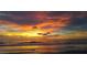 Spectacular sunset over the ocean at 1540 Gulf Blvd # 2004, Clearwater, FL 33767