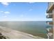 Stunning ocean view from a beachfront property at 1540 Gulf Blvd # 2004, Clearwater, FL 33767