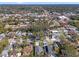 Aerial view of a residential neighborhood at 1584 S Washington Ave, Clearwater, FL 33756