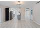 Kitchen and dining area with tile floors at 1768 Algonquin Dr, Clearwater, FL 33755