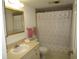 Clean bathroom with shower/tub combo and vanity at 1950 59Th N Ave # 110, St Petersburg, FL 33714