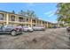 Building exterior with parking lot and surrounding landscape at 2 N Fernwood Ave # 16, Clearwater, FL 33765