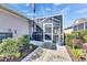 Private screened patio perfect for outdoor relaxation at 204 Latitude Pl, Apollo Beach, FL 33572