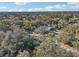 Aerial view of property and surrounding neighborhood at 2300 Lancaster Dr, Clearwater, FL 33764