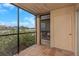 Peaceful screened patio overlooking water at 2400 Feather Sound Dr # 913, Clearwater, FL 33762