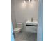 Clean bathroom with floating vanity at 2801 Auburn W Ave, Tampa, FL 33614