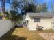 Fenced backyard with patio and storage shed at 4034 39Th N Ave, St Petersburg, FL 33714