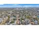 Aerial view showing the neighborhood and city skyline at 4135 4Th N Ave, St Petersburg, FL 33713