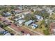 Aerial view of houses and neighborhood at 4135 4Th N Ave, St Petersburg, FL 33713