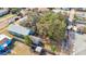 Aerial view of house and backyard at 4135 4Th N Ave, St Petersburg, FL 33713