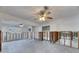 Living room undergoing renovation, showing exposed walls and flooring at 4730 Shore Acres Ne Blvd, St Petersburg, FL 33703