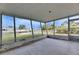 Spacious screened porch overlooking canal at 4730 Shore Acres Ne Blvd, St Petersburg, FL 33703