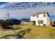 Nice backyard with grassy area and home view at 5453 Del Coronado Dr, Apollo Beach, FL 33572