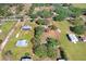 Aerial view of property showcasing expansive land and surrounding area at 6819 Stafford Rd, Plant City, FL 33565