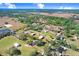 Aerial view of the property highlighting its sizable lot and tranquil setting at 6819 Stafford Rd, Plant City, FL 33565