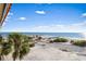 Breathtaking ocean and beach view from balcony at 7466 Bayshore Dr # 406, Treasure Island, FL 33706