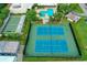 Community features tennis courts, shuffleboard, and a pool at 7975 58Th N Ave # 402, St Petersburg, FL 33709