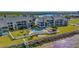 Waterfront property with community pool and lush landscaping at 813 Bahia Del Sol Dr # 33, Ruskin, FL 33570