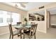 Charming dining area with a round wooden table and four chairs at 813 Bahia Del Sol Dr # 33, Ruskin, FL 33570