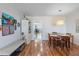 Dining area with wooden table and chairs, hardwood floor at 8186 Terrace Garden N Dr # 604, St Petersburg, FL 33709