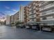 Attractive condo building with ample parking and well-lit exterior at 8186 Terrace Garden N Dr # 604, St Petersburg, FL 33709