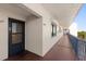 Condo building hallway with unit entrance at 8186 Terrace Garden N Dr # 604, St Petersburg, FL 33709