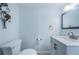 Updated bathroom with modern vanity and fixtures at 9209 Seminole Blvd # 138, Seminole, FL 33772