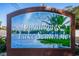 Townhomes of Lake Seminole Condominium Community sign at 9209 Seminole Blvd # 138, Seminole, FL 33772