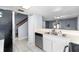 Kitchen with stainless steel appliances and dishwasher at 10061 Lake Oak Cir, Tampa, FL 33624