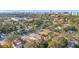 Aerial view of the home and surrounding neighborhood at 1103 S Prospect Ave, Clearwater, FL 33756