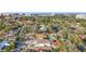 Aerial view showcasing home's location and neighborhood at 1103 S Prospect Ave, Clearwater, FL 33756