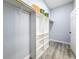Large walk-in closet offering ample storage space at 1103 S Prospect Ave, Clearwater, FL 33756