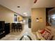 Open living room with views into the kitchen area at 1218 Vinetree Dr, Brandon, FL 33510