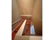 Elegant wooden staircase leading to the upper level of the home at 1218 Vinetree Dr, Brandon, FL 33510