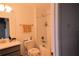 Main bathroom with shower/tub combo at 16843 Forge Surf St, Land O Lakes, FL 34638