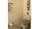 Small bathroom with toilet and updated fixtures at 16843 Forge Surf St, Land O Lakes, FL 34638
