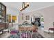 Bright dining room with a view into the living room and kitchen at 2528 3Rd N Ave, St Petersburg, FL 33713
