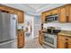 Modern kitchen with stainless steel appliances and ample cabinetry at 2528 3Rd N Ave, St Petersburg, FL 33713
