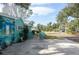 Teal home with mural and street view at 2600 46Th S St, Gulfport, FL 33711