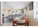Spacious living room with sectional sofa and dining area at 2600 46Th S St, Gulfport, FL 33711