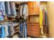 Large walk-in closet with ample shelving and hanging space at 2920 Longbrooke Way, Clearwater, FL 33760