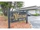 The Mainlands Golf Club sign at entrance at 4526 101St N Ave, Pinellas Park, FL 33782