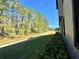 Backyard view with preserve and pathway at 4899 Isola Ct, Wesley Chapel, FL 33543