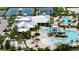 Community overview with pools, tennis courts, and a clubhouse at 5612 Limelight Dr, Apollo Beach, FL 33572