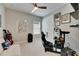 Spacious bedroom with racing simulator and golf bag at 5612 Limelight Dr, Apollo Beach, FL 33572