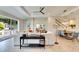 Spacious living area with an open floor plan, and access to outdoor patio at 5612 Limelight Dr, Apollo Beach, FL 33572